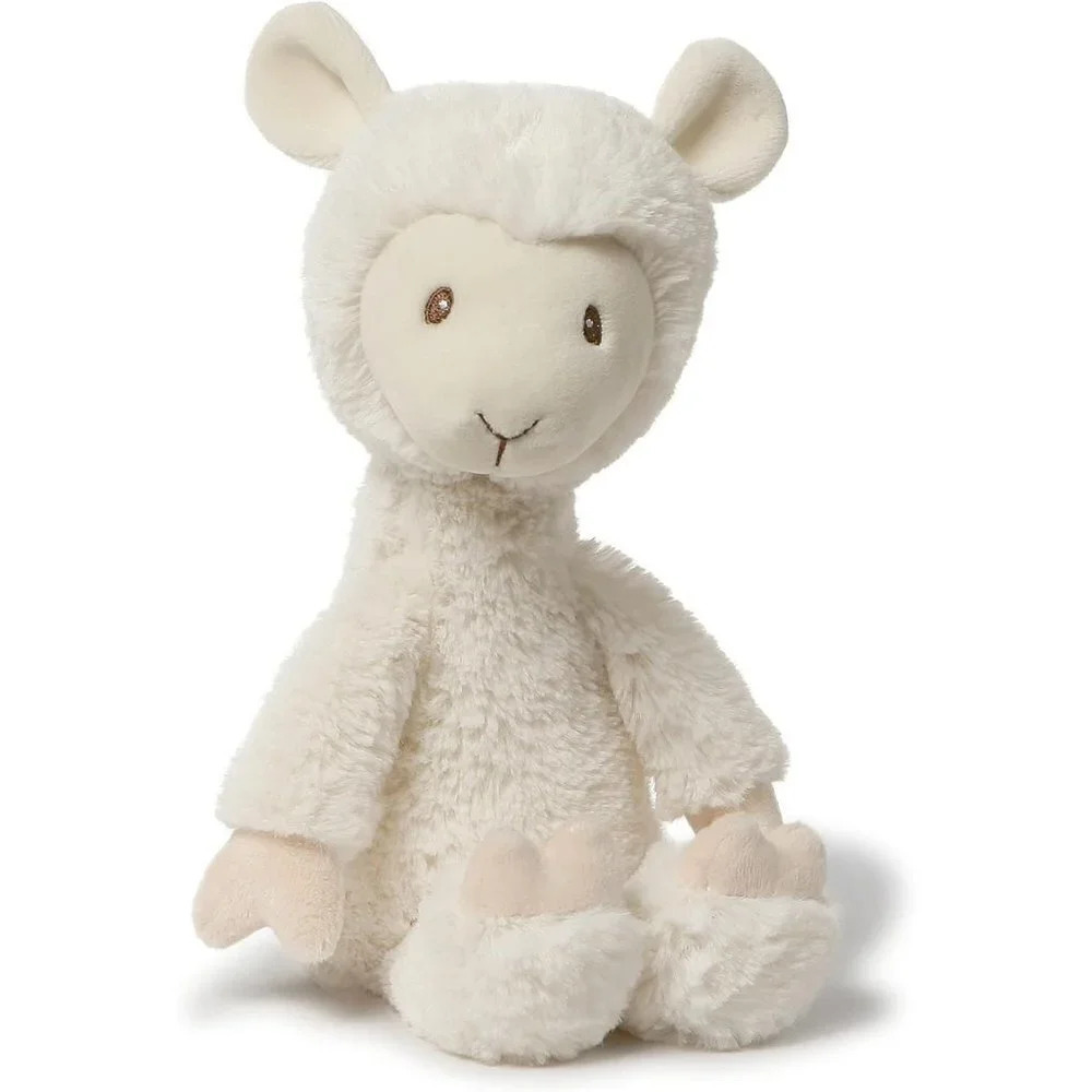 Liam Llama Plush Stuffed Animal Cream and White Toy  for Kids